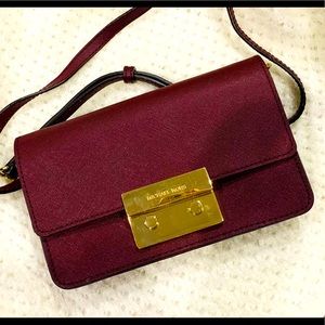Michael Kors Burgundy Crossbody